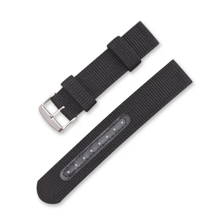 18mm 20mm 22mm 24mm Military Canvas Nylon Wrist Watch Band Strap Bracelet Sport