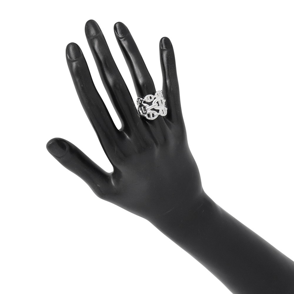 HERMES Chaine d’Ancre Anchene Ring Size GM/51/#11 SV925