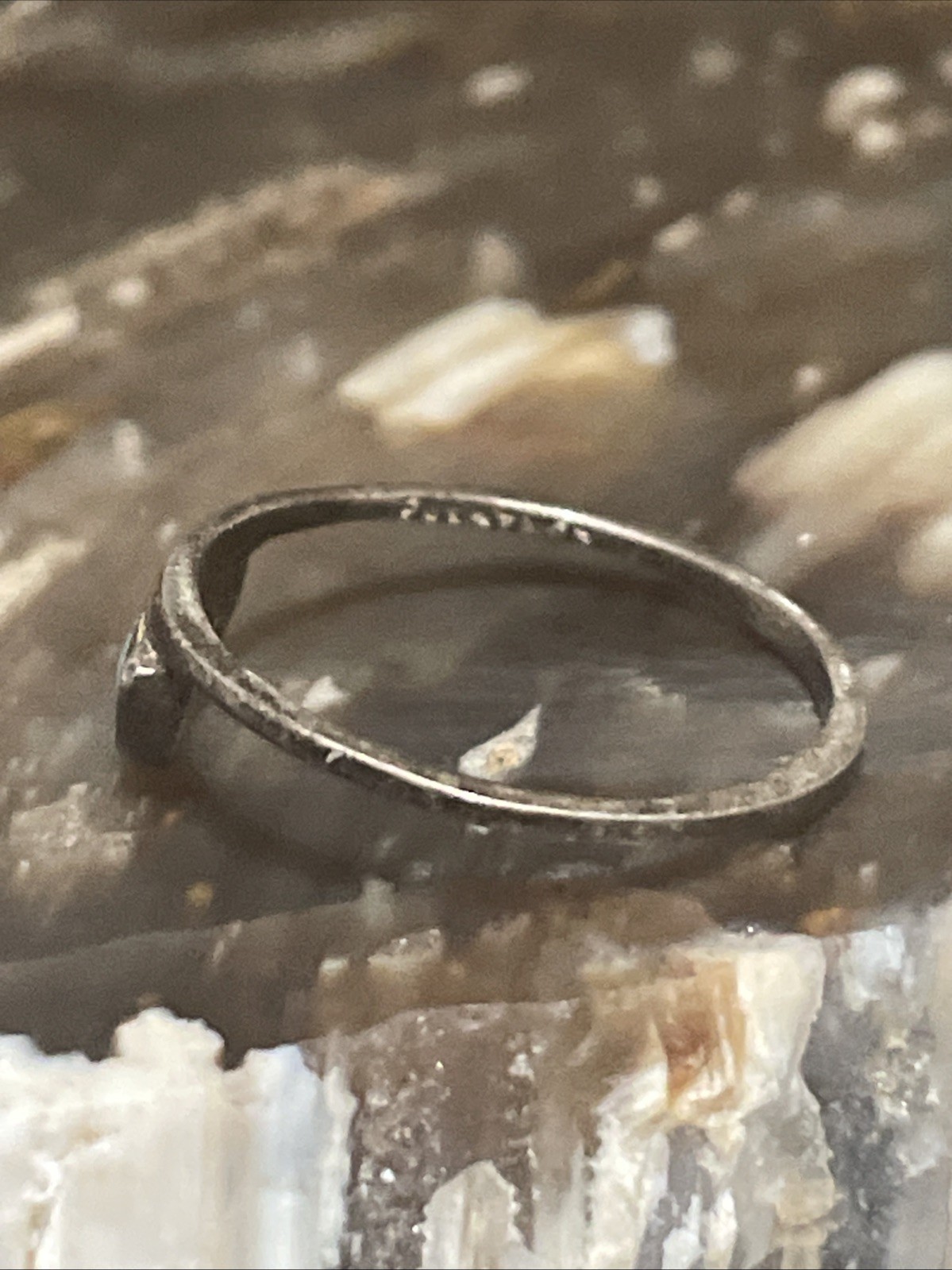 Pura Vida Costa Rica Designer Signed Sterling Silver Turquoise Ring Size 6.25