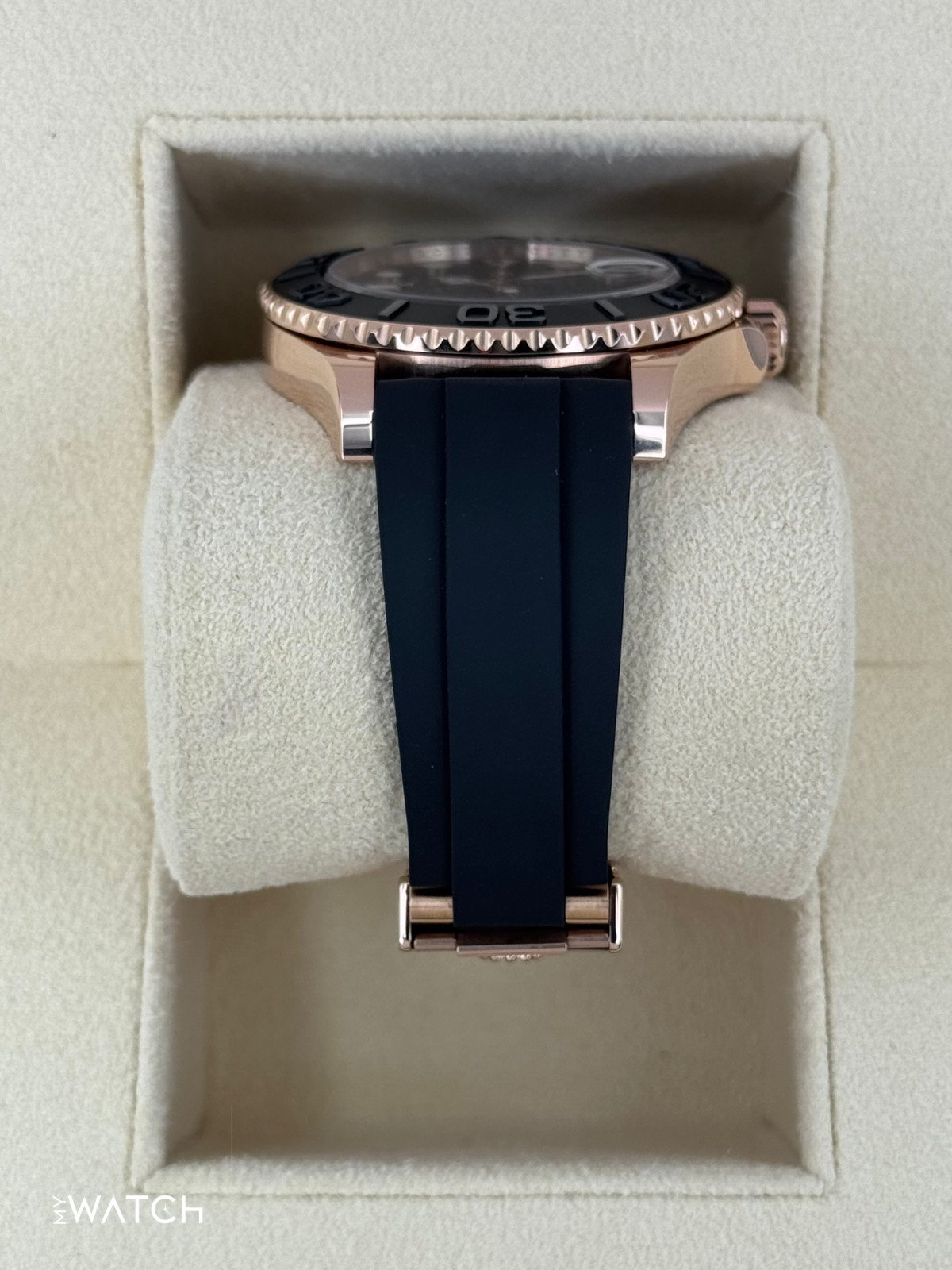 NEW 2025 Rolex Yacht-Master 37mm 268655 Rose Gold Black Dial