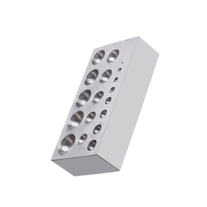 Steel Benching Block Dapping Block Suitable for Jewelers and Craftmakers