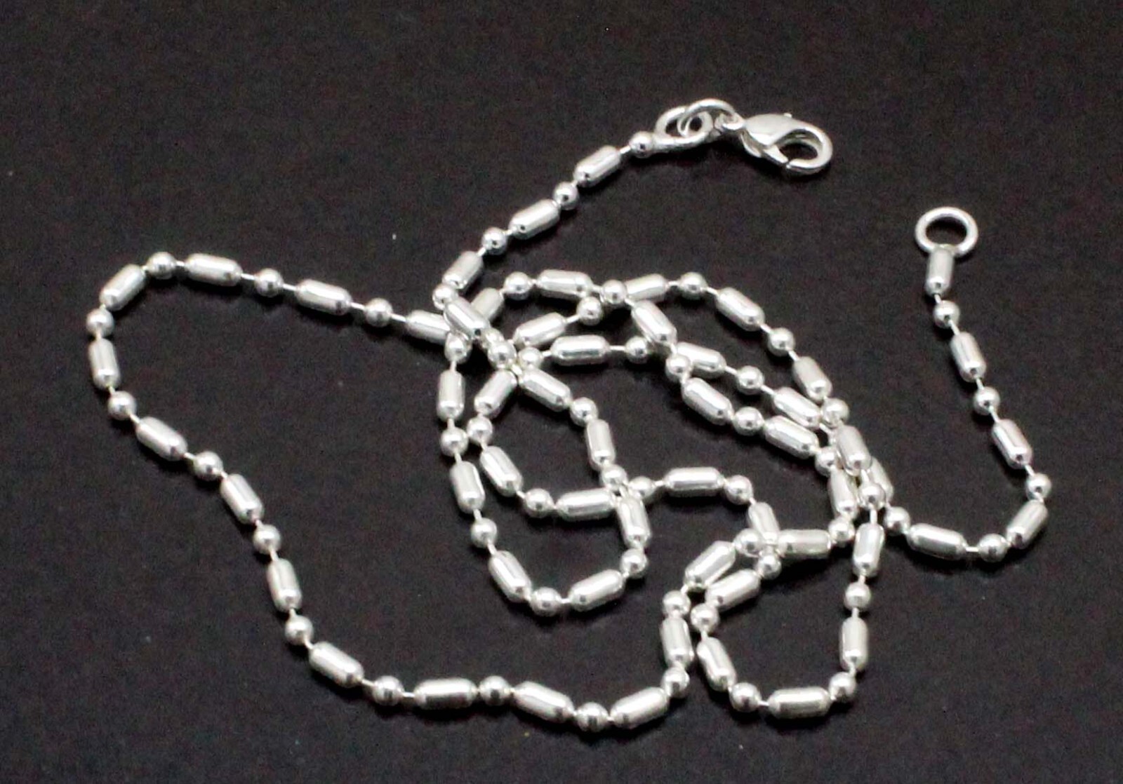 925 Sterling Silver Handmade Jewelry Adorable Chain Necklace Size-20-22″