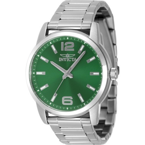 Invicta Men’s Silver Stainless Steel Watch 50M Water Resistant Model 48494
