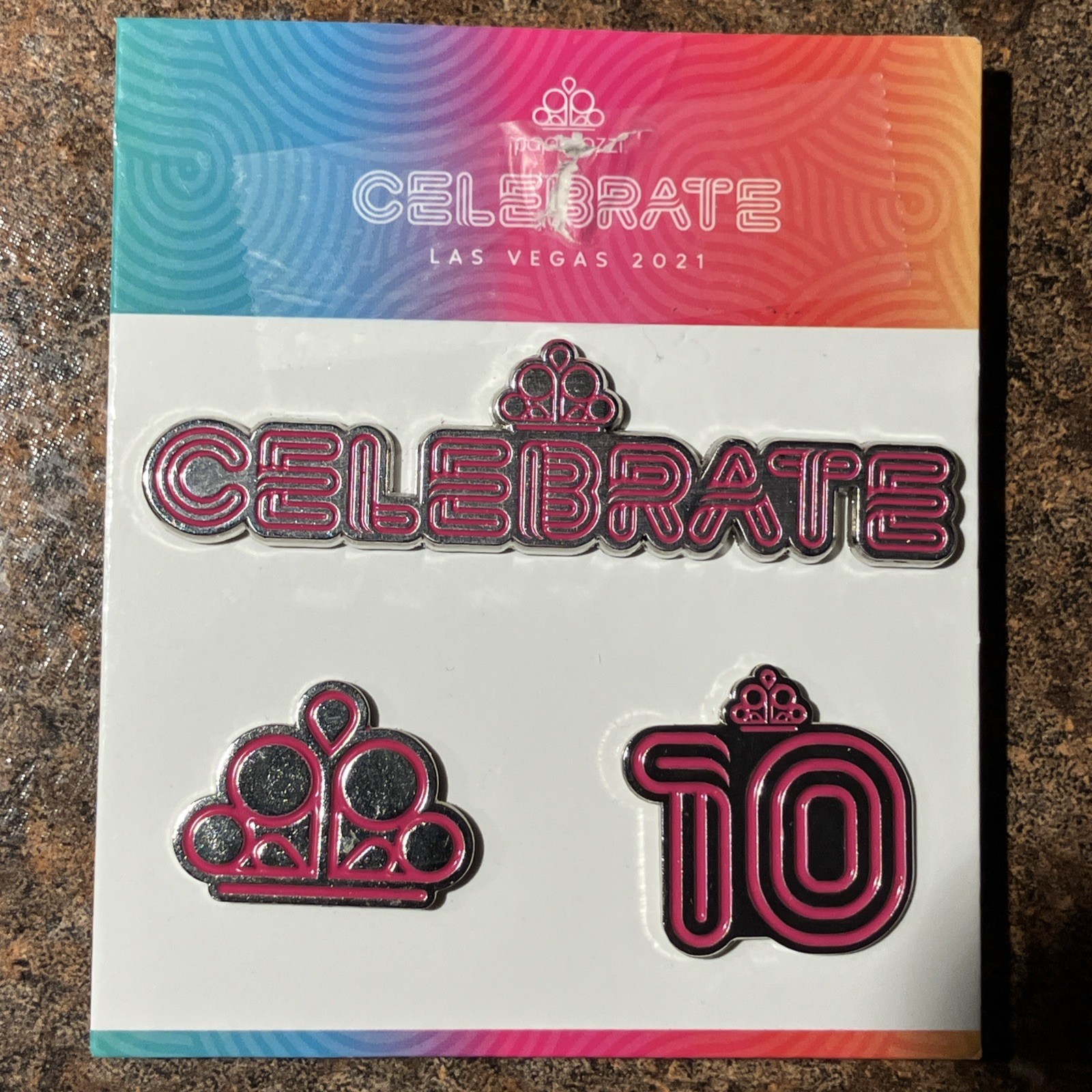Paparazzi anniversary pins 10 years, Las Vegas 2021 convention