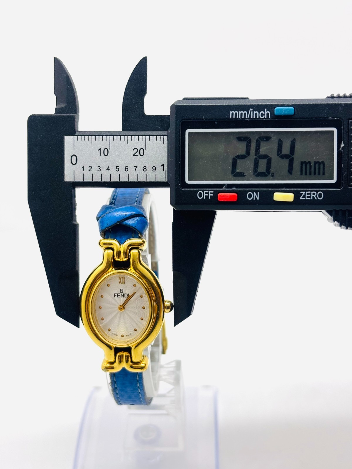 [Near MINT] Fendi 640L Chameleon Change 5 Color Belts Watch Quarts w/Case