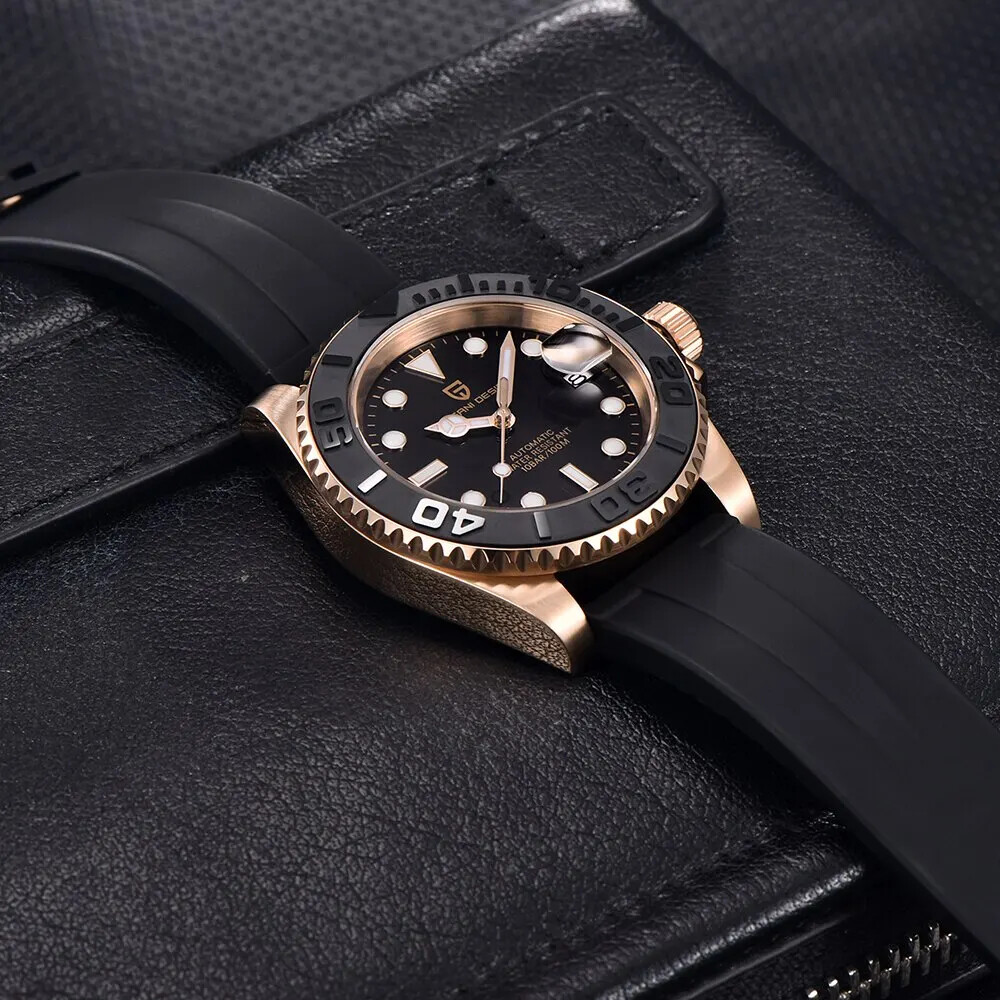 PAGANI DESIGN PD-1651 Men Mechanical Wristwatch Stainless Steel Waterproof