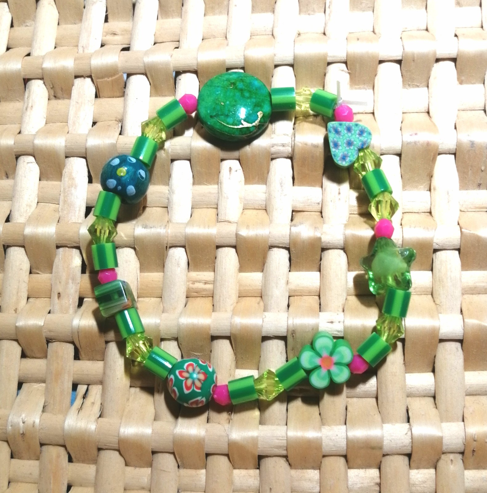 Boho Hippie Mixed Bead One Of A Kind Bracelet Design 19