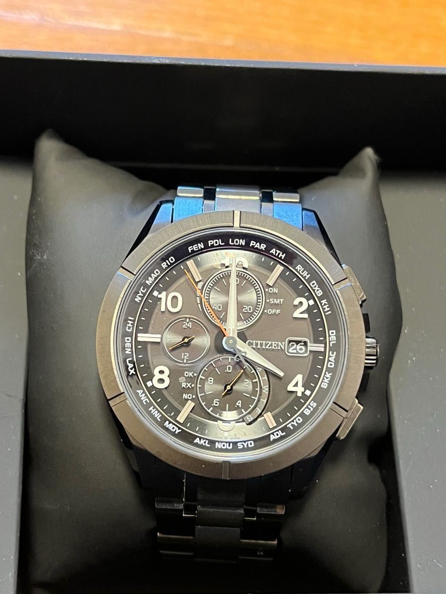 Major drop on 3 2 Attesa Titanium Watch Excellent condition AT8166 59E