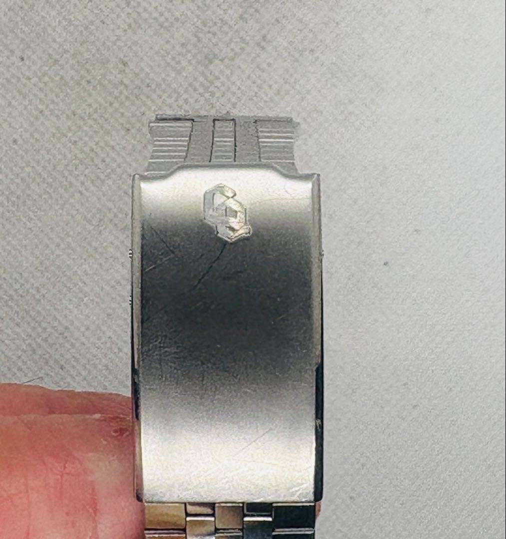 CITIZEN watch strap, 18mm lug width, stainless steel, silver color.