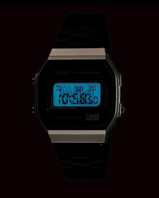 CASIO A168WEUC-1AJR UNO Collaboration Model Wild Card Unisex Resin With Box