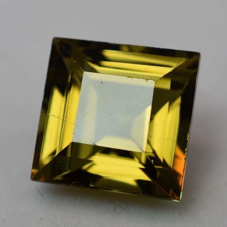 7.10 Ct Natural Alexandrite Square Cut Certified Jewelry Making Stone