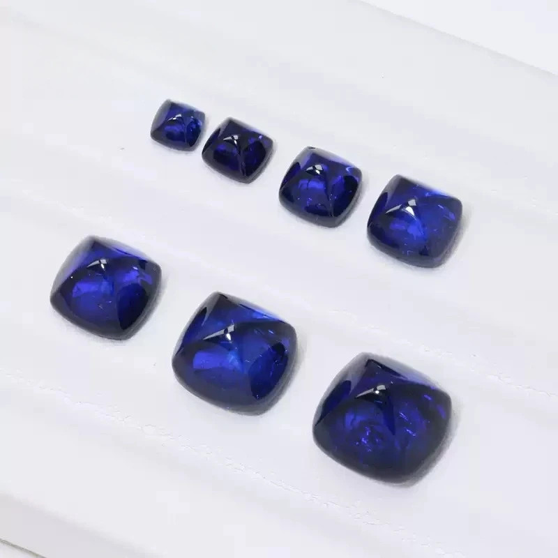 Top Lab Grown Sapphire Royal Blue Sugar Tower Shape Cut AGL Certificate