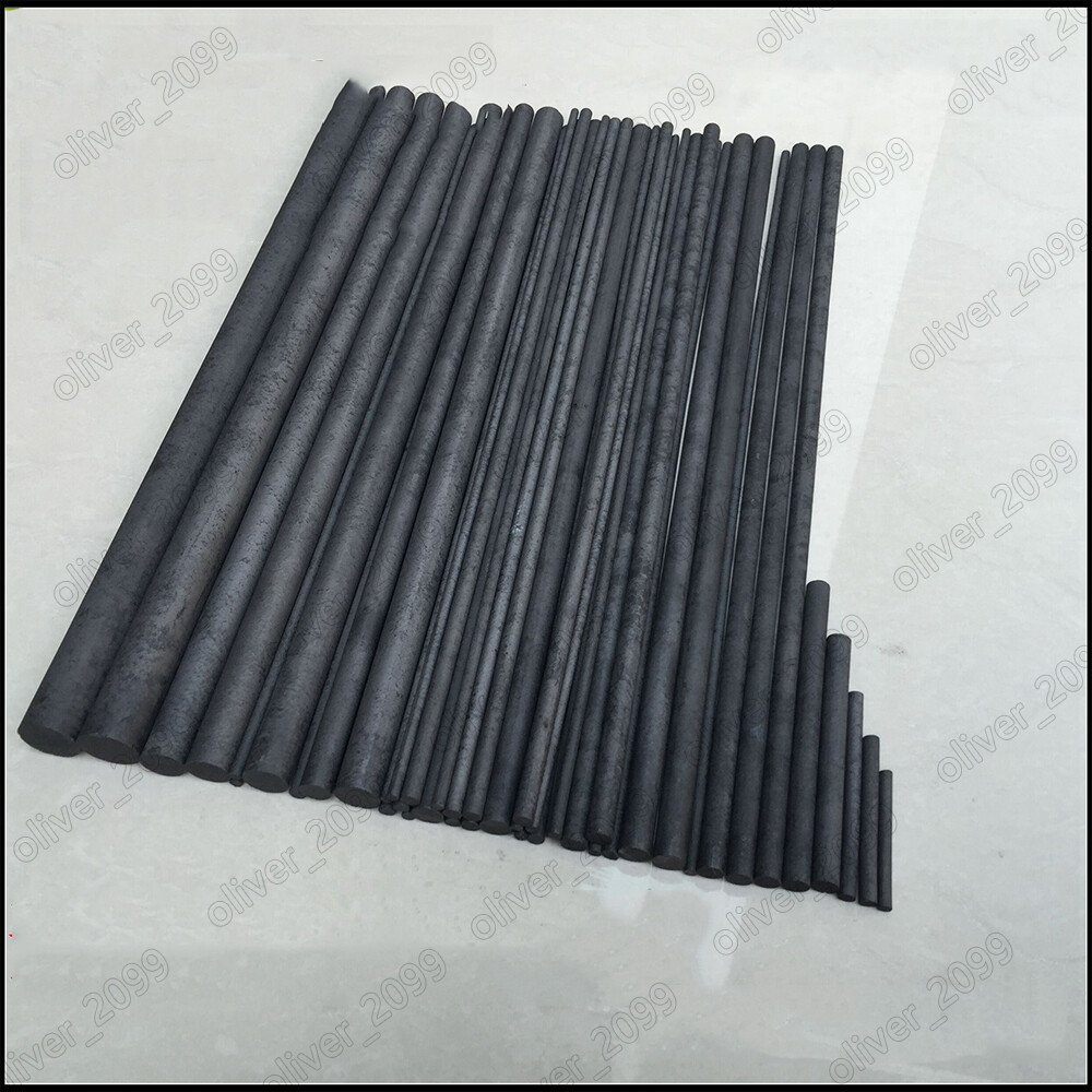 High Purity Graphite Carbon Bar Round Rod Electrode High Temperature Resistant