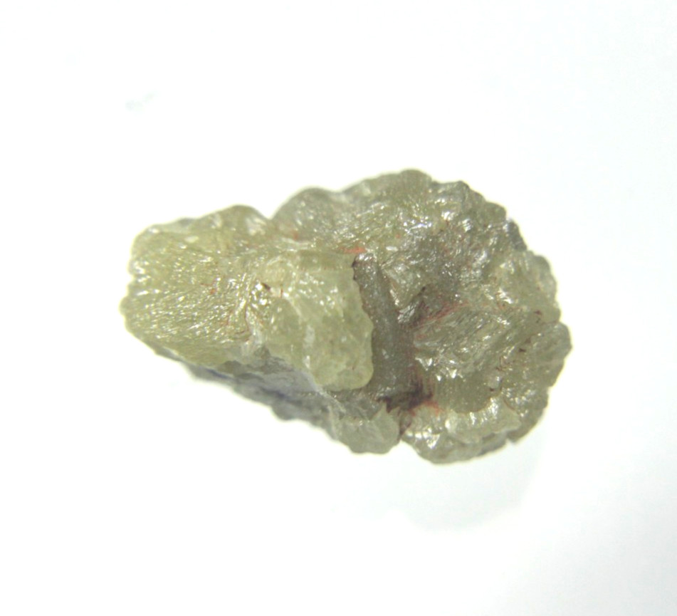 5.08 CTS RAW UNCUT NATURAL GREY COLOR ROUGH DIAMOND PIECE 12.60×7.83×6.99 MM