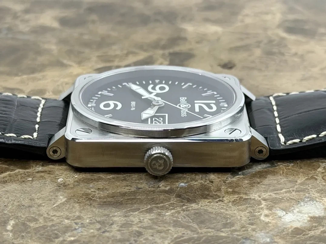 Bell & Ross BR01-96 Big Date Automatic 46mm with 4 sets of Straps Box Booklets