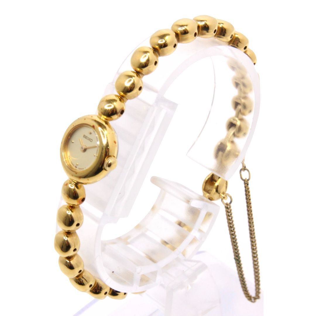 SEIKO Watch Gold 1E20 0070 682450 Ladies
