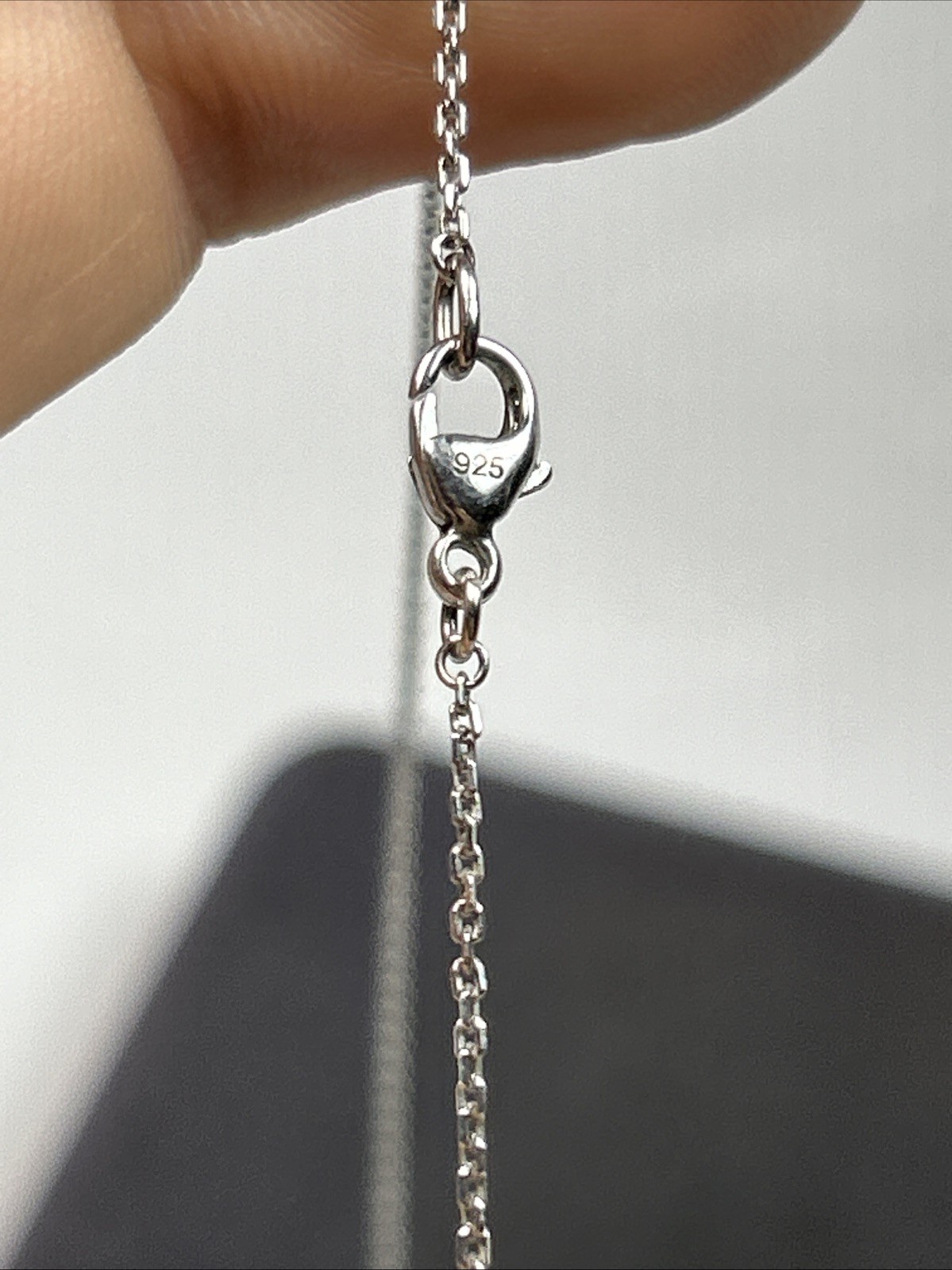 Monica Rich Kosann Sterling Silver 17” Modern Link Delicate Chain Necklace