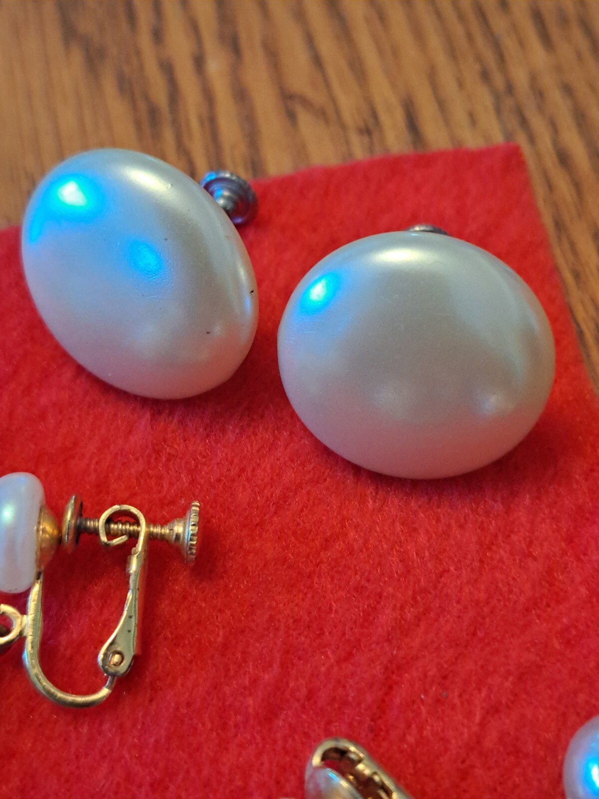 Earrings Vintage Pearl Design Several Styles a Lot of 11 Pair