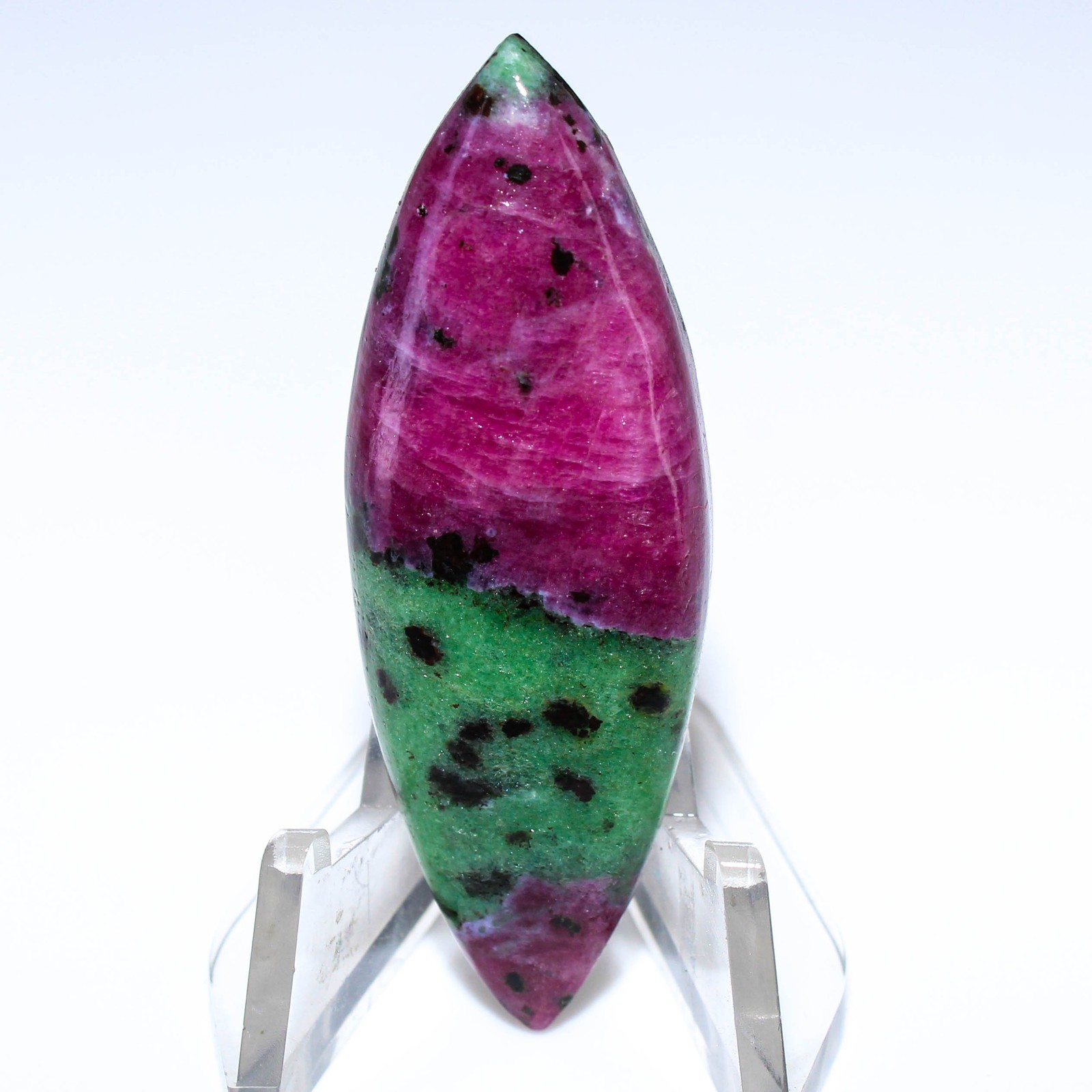 53.20 Ct. Top Ruby Zoisite Marquise Cabochon Loose Gemstone 49x17x6 mm