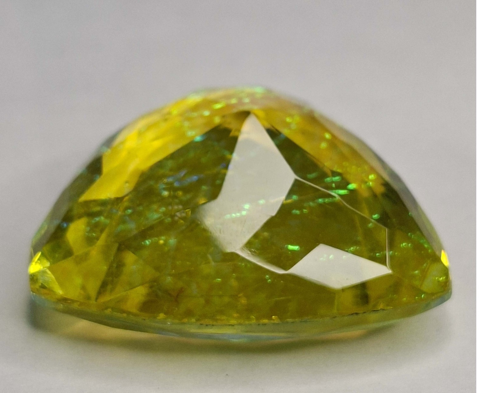 Monarch Fire Opal Natural Trillion Cut 78-80 Ct Certified Loose Gemstone RK1063