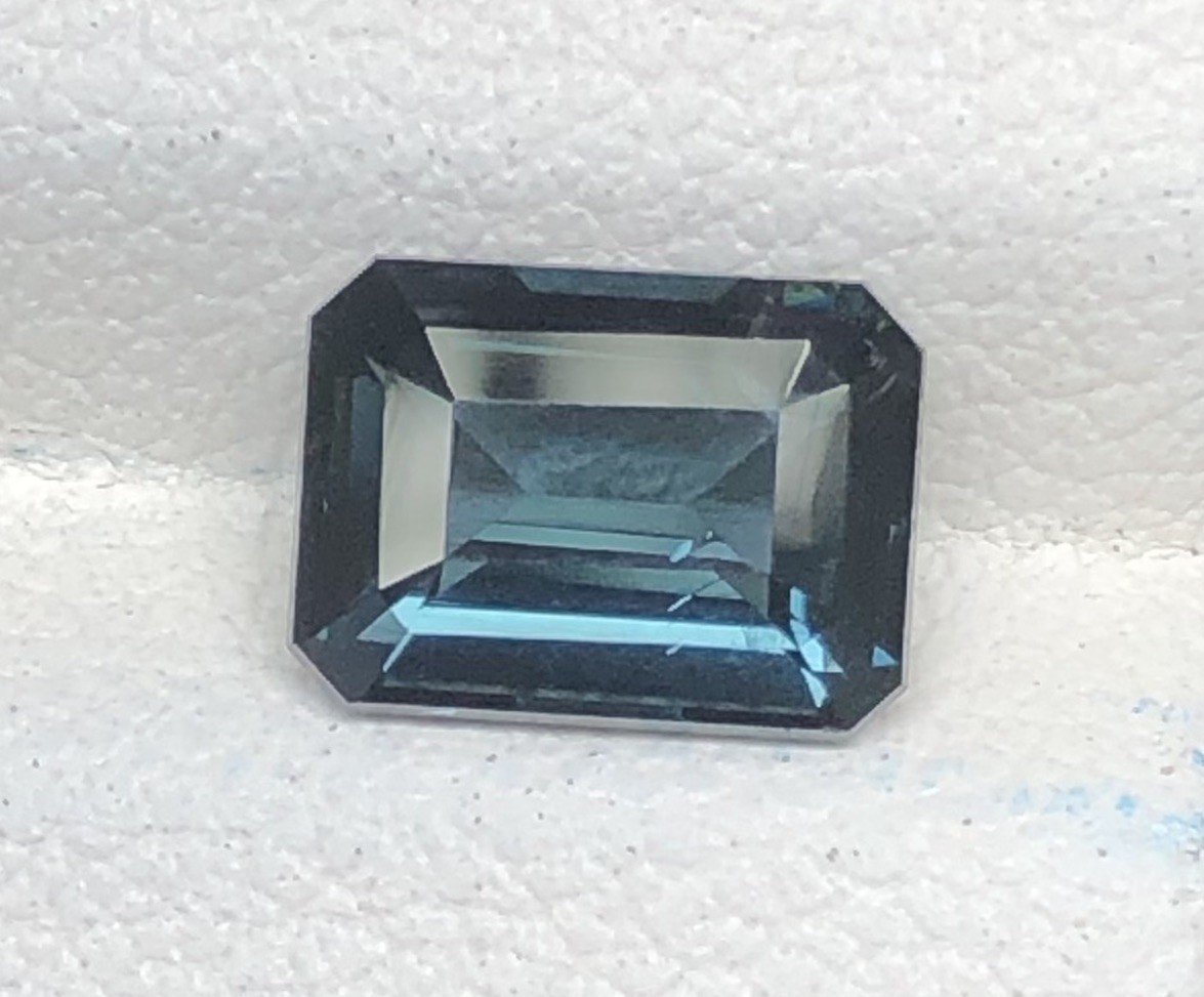 Shine Blue Grey Spinel 1.55 Ct loose gemstones