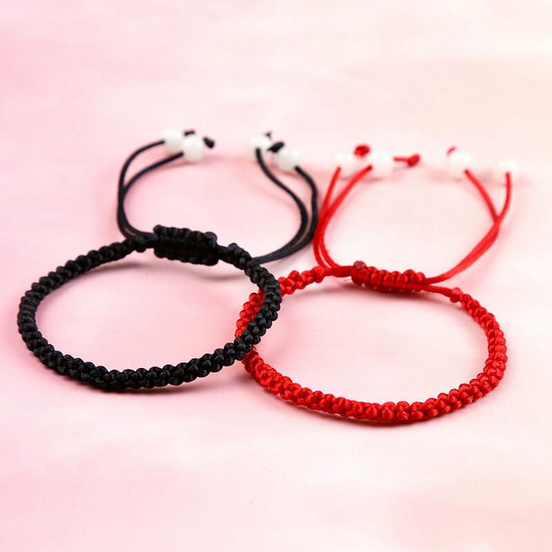 Simple Ethnic Tibetan Woven Amulet Bracelet Bangle For Women Men Handmade Rope