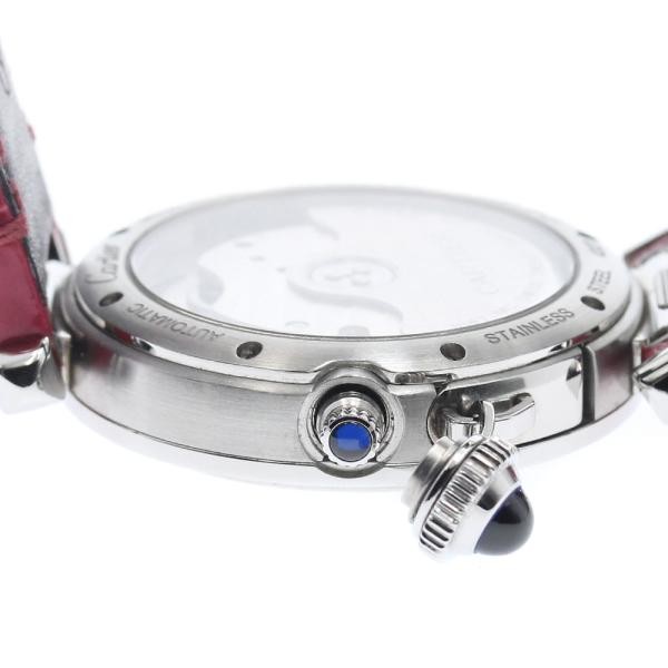 Cartier Pasha de Cartier WSPA0012 35mm SS Silver Dial Automatic Watch #C5031