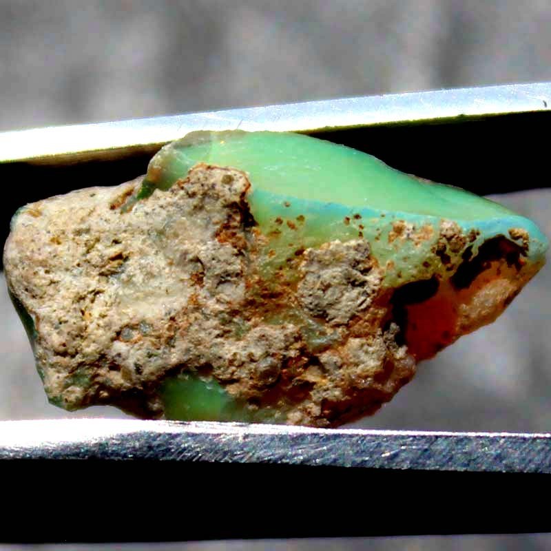 Rough 7.60 Ct A++ 100% Natural Ethiopian Opal Rough Beautiful Gemstone 10X19X9mm
