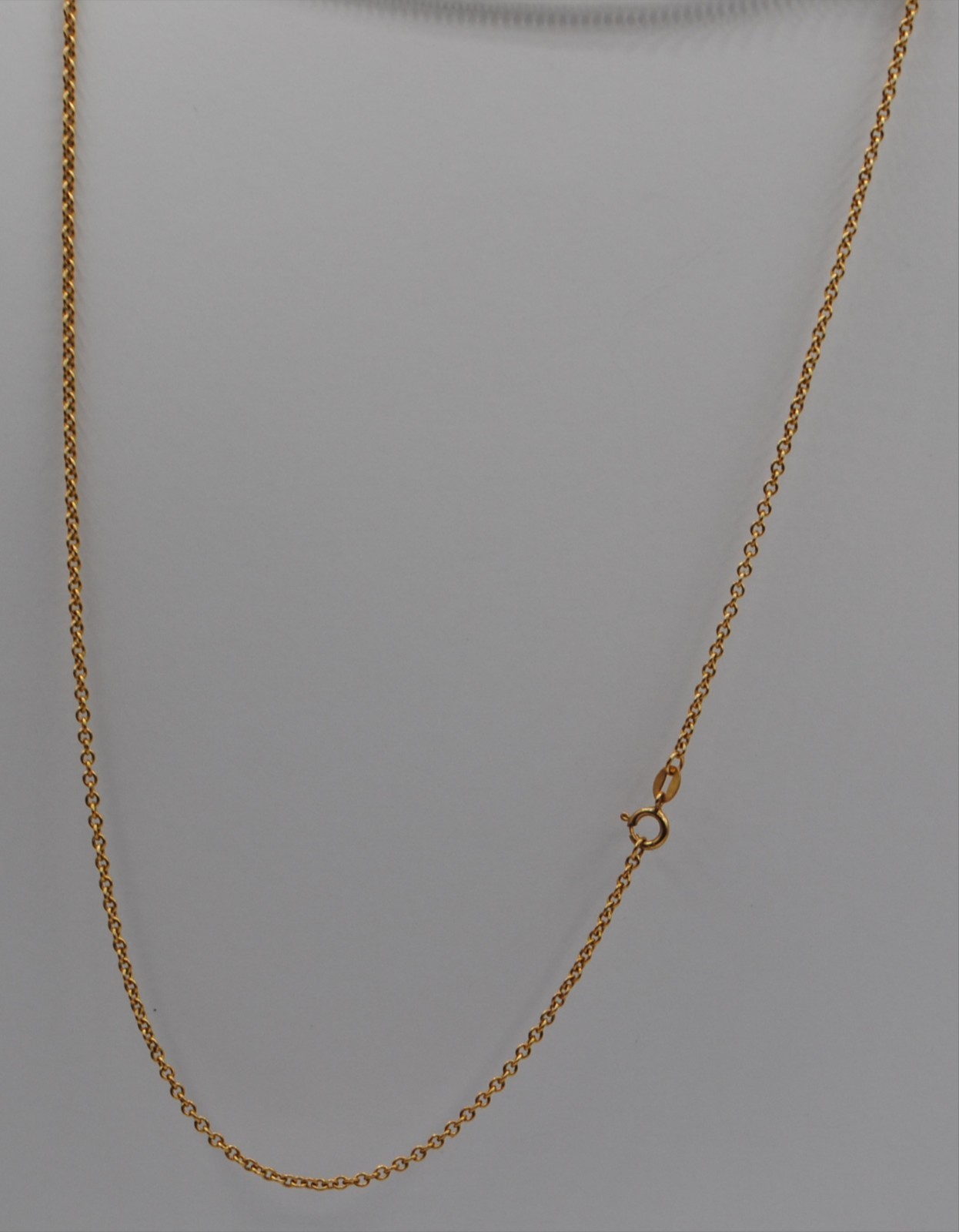 9ct Yellow Gold Rolo Link Chain 3.39 gn, 45.5cm (FREE AUSTRALIA-WIDE POSTAGE)