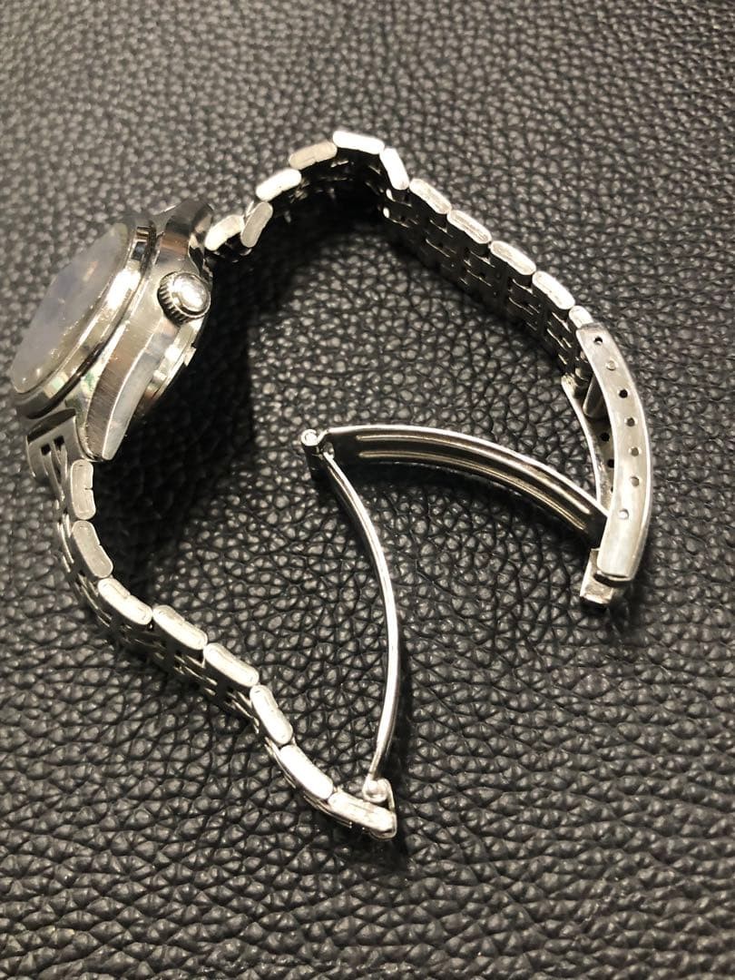 SEIKO Automatic 17 Jewels Ladies Watch Silver Runs 25.5mm Vintage Japan