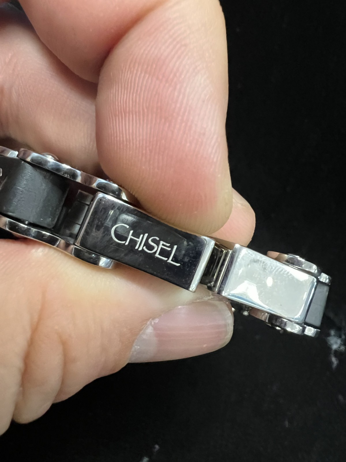 Chisel Bike Chain Style Bracelet – 7 inch – Brand new – No Tag – Stainless Steel
