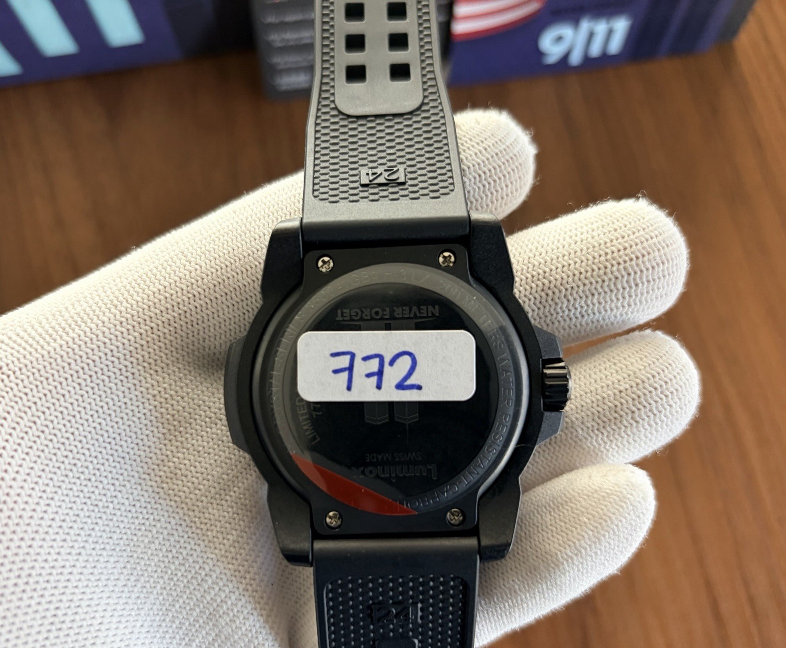 Luminox XS.3501.BO.NF 9/11 Never Forget Limited Edition Watch 45mm