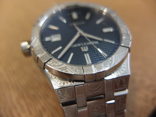 MAURICE LACROIX AIKON AI6008-SS009-330-1 Automatic Urban Tribe Black Mens Watch