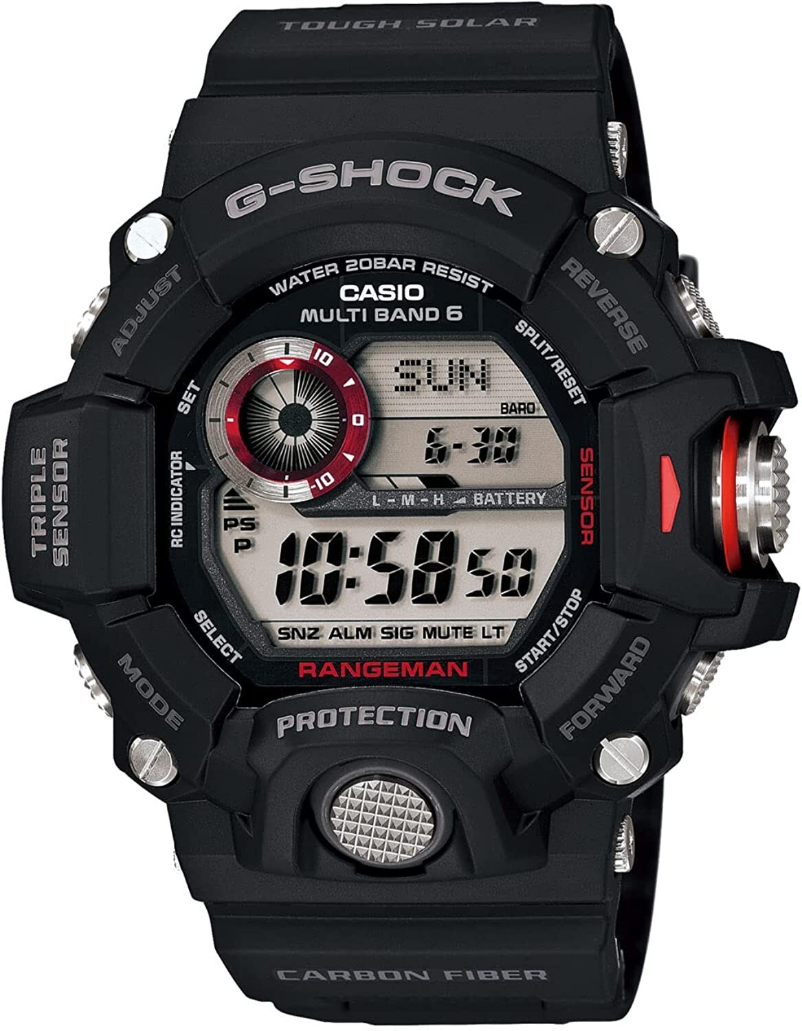 Casio G-SHOCK Master of G RANGEMAN GW-9400J-1JF Triple Sensor ver.3 New in Box