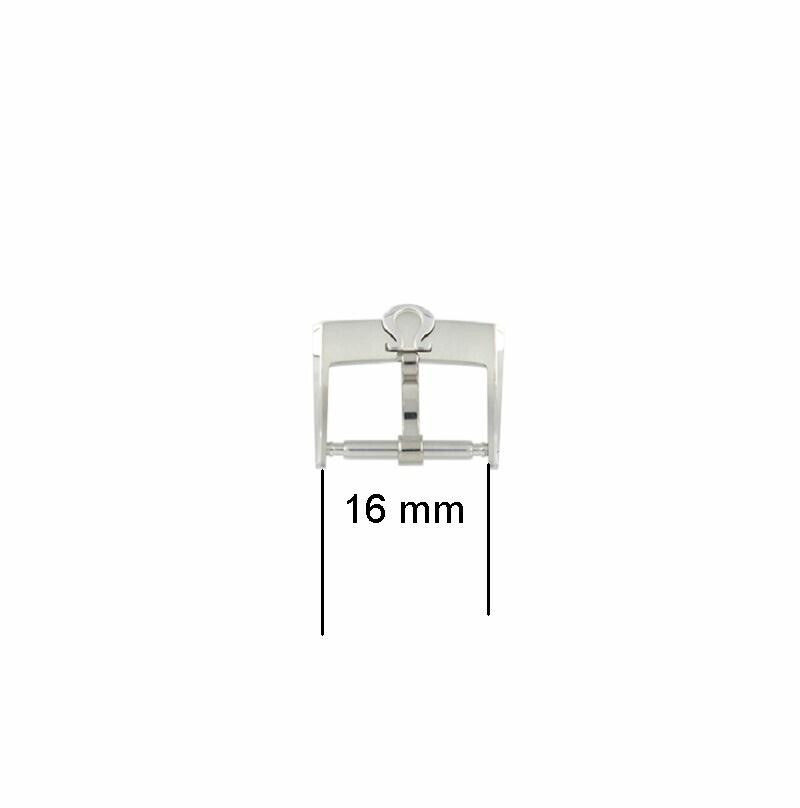 OMEGA steel buckle TONGUE 16mm 025STZ010566 boucle hebilla Dornschließe SATIN