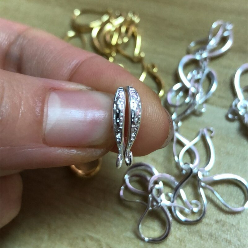 Frosted Ear Clasps&Hook Accessories Earring Handmade Diy Making Jewelry Finding