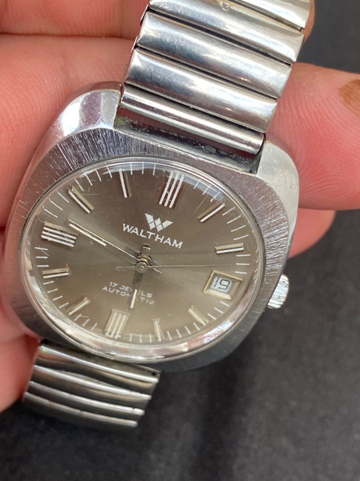 vintage watch waltham automatic 17 jewels