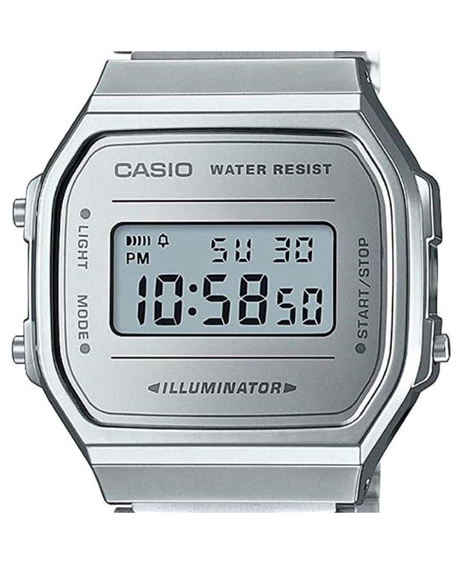 CASIO Women Digital Quartz Casual Watch Classic Dress Silver Dial Waterproof Rec