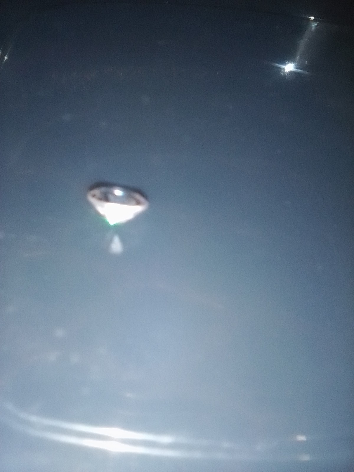 White/Colorless Transparent Oval Cut Faceted Loose Glass Gemstone, 1 Piece