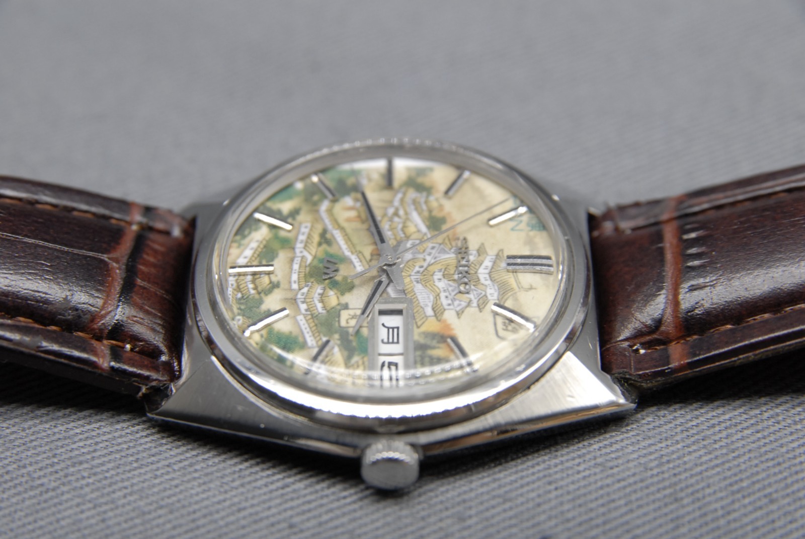 CLA’d [EXC+5] Vintage SEIKO Lord Matic 5606-7000 LM 35mm UKIYOE AT Men’s Watch