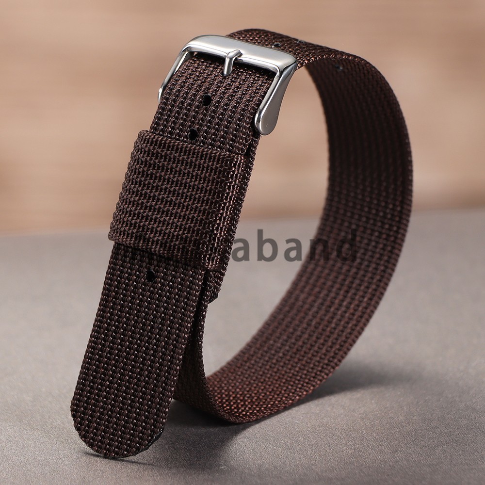 Nylon Watch Band Waterproof Ballistic Nylon One-Piece Military Watch Straps