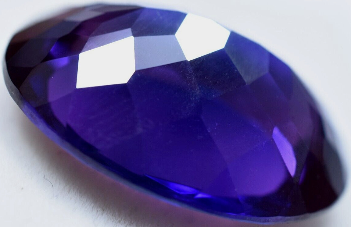Natural 31.45 Ct Boysenberry Sapphire GGL Certified fabulous Loose Gemstone
