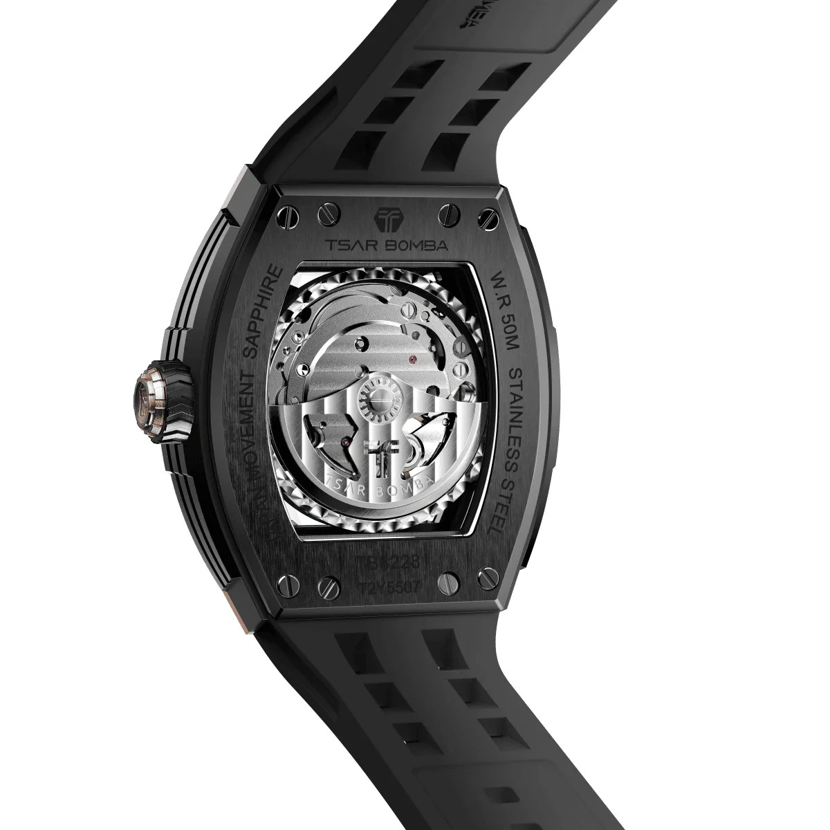 Tsar Bomba Elemental-Automatic Rose Gold Men’s Watch TB8228A-04