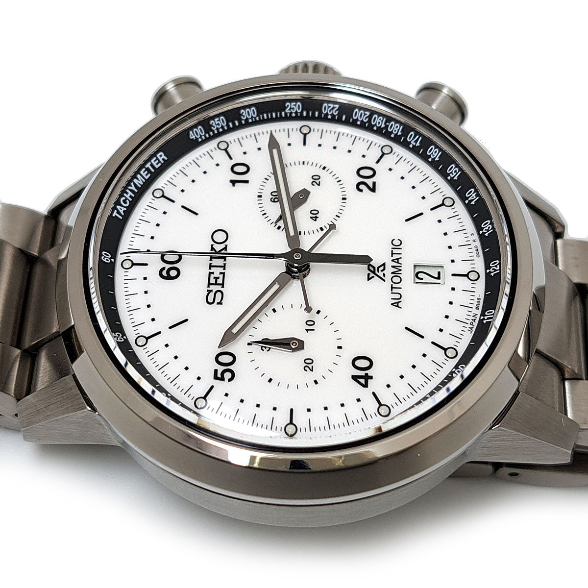 SEIKO SBEC007 White Case Size 42mm Wrist Size 20cm Men’s Used Watch #41030