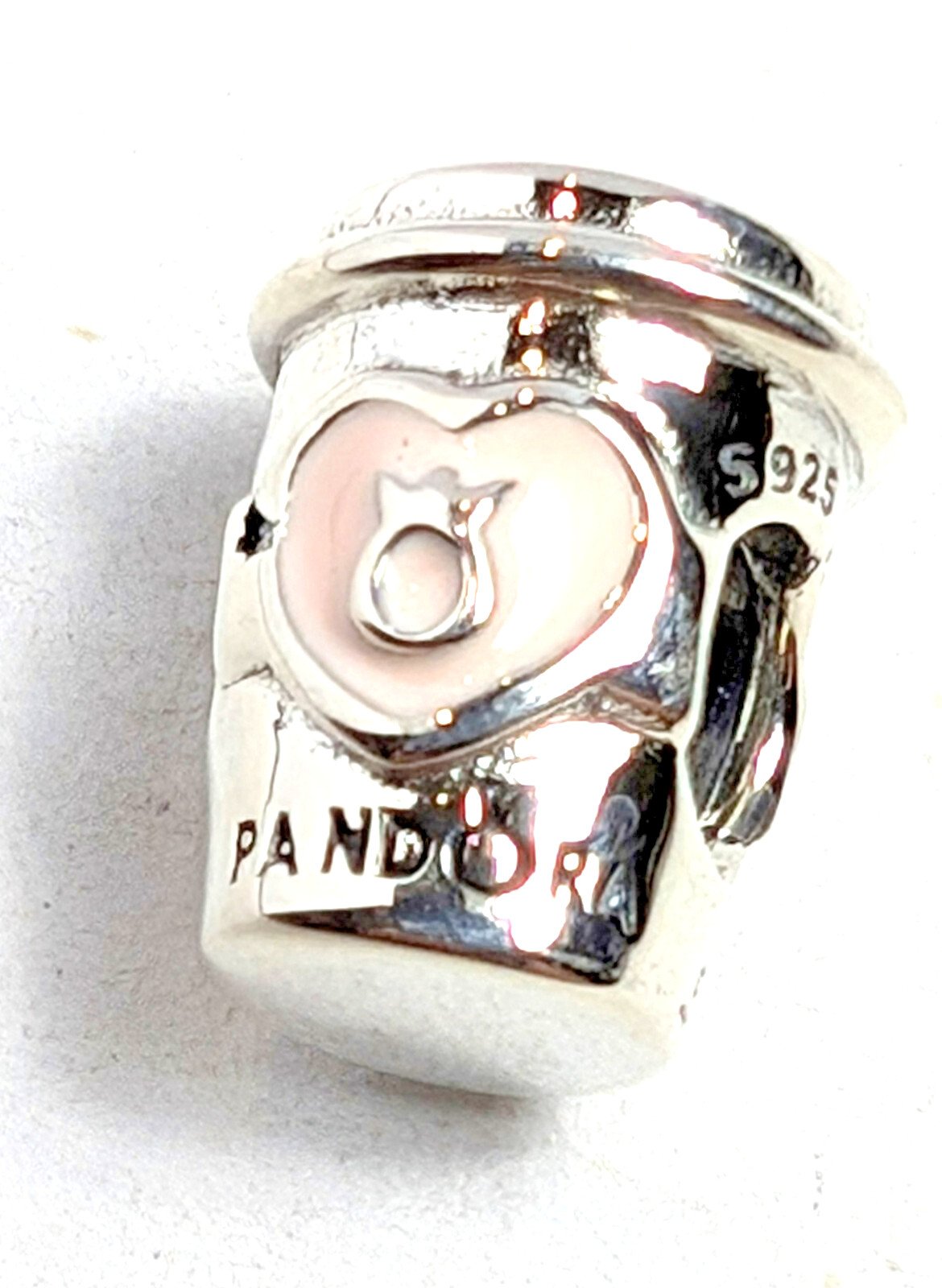 Authentic Pandora Charm, Drink To Go Coffee Cup, #797185EN160