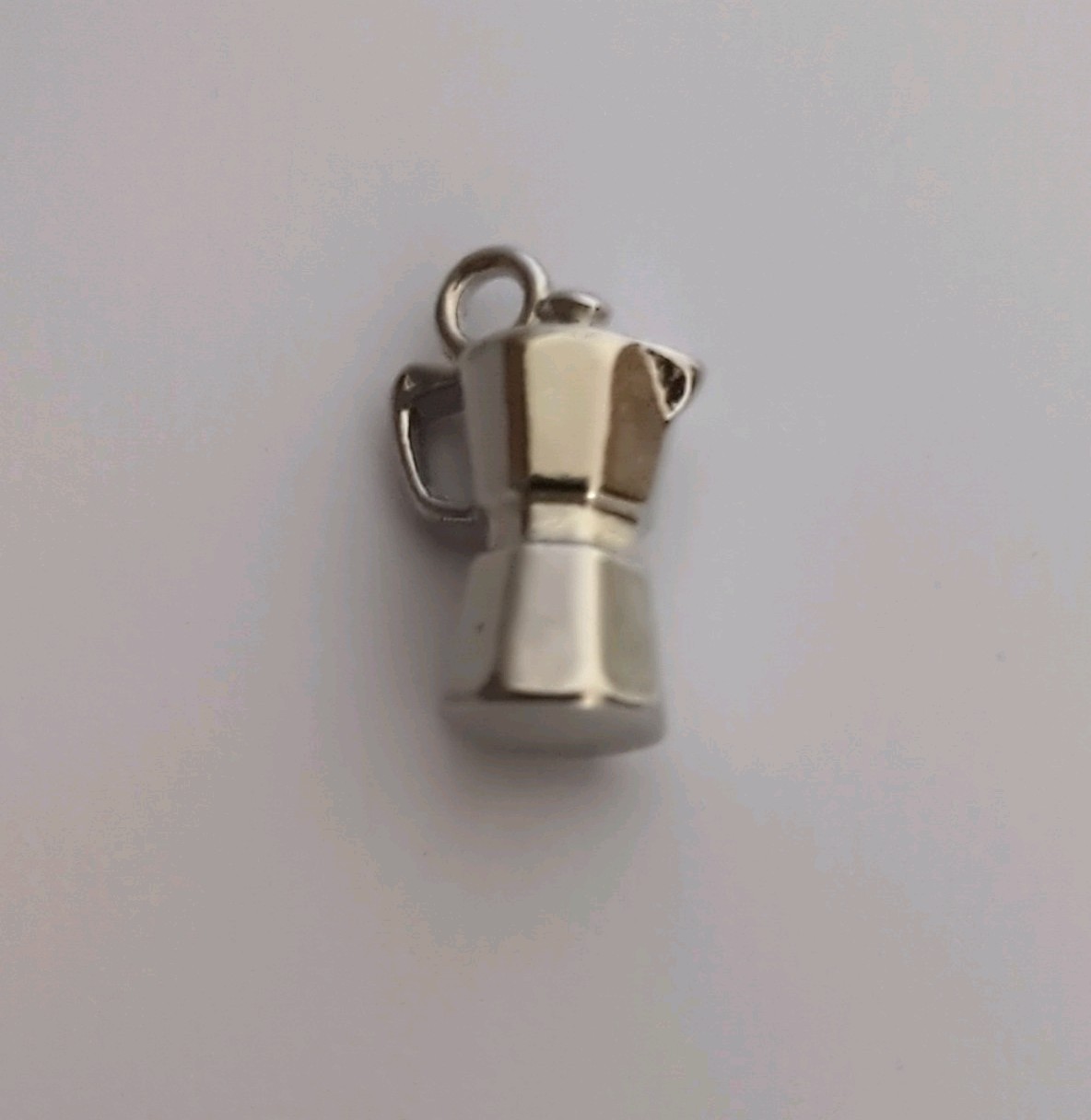 Pandora 925 Sterling Silver Ale Coffee Lovers Espresso Cup Dangling Charm