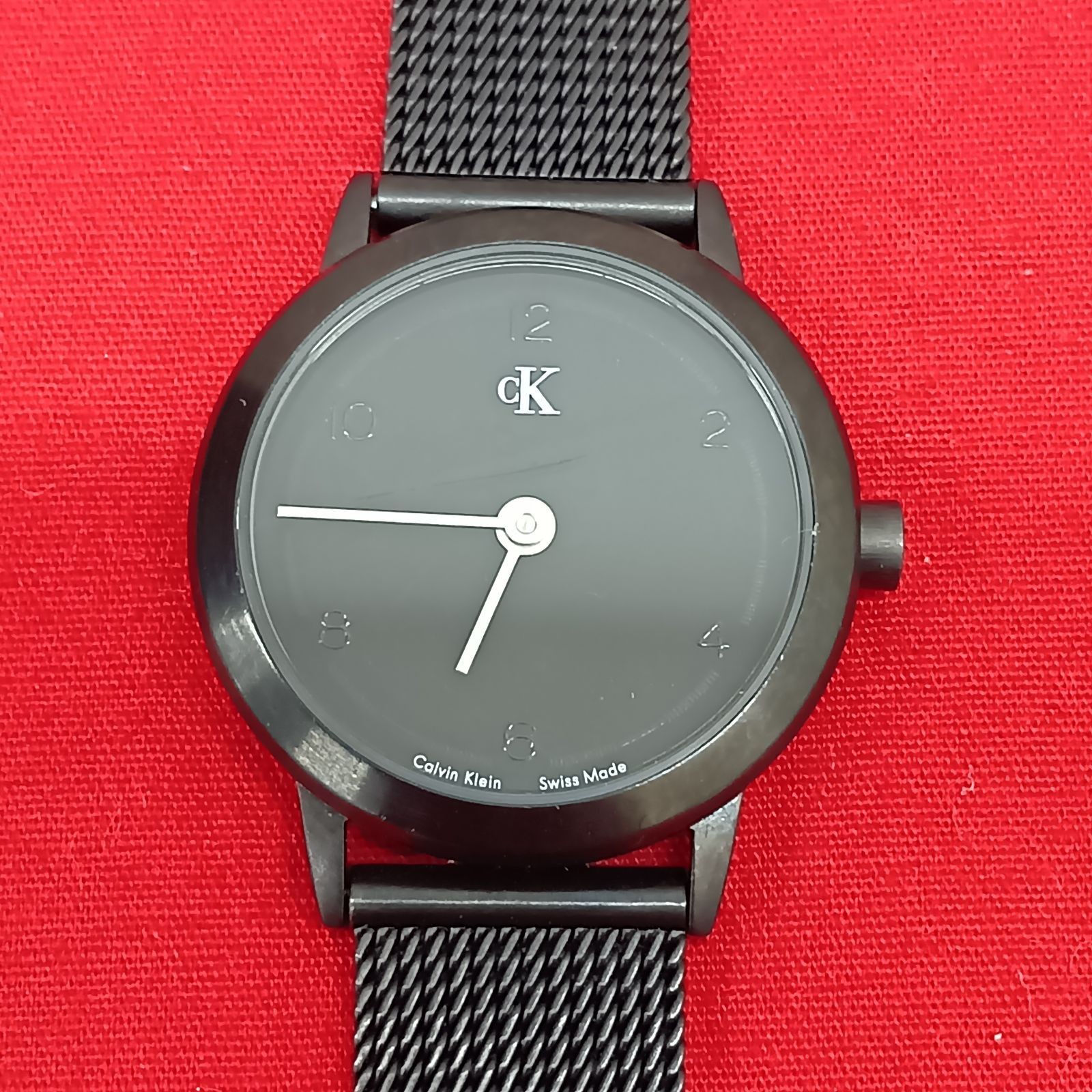 CK Watch Calvin Klein K3433 Ladies Black Wristwatch