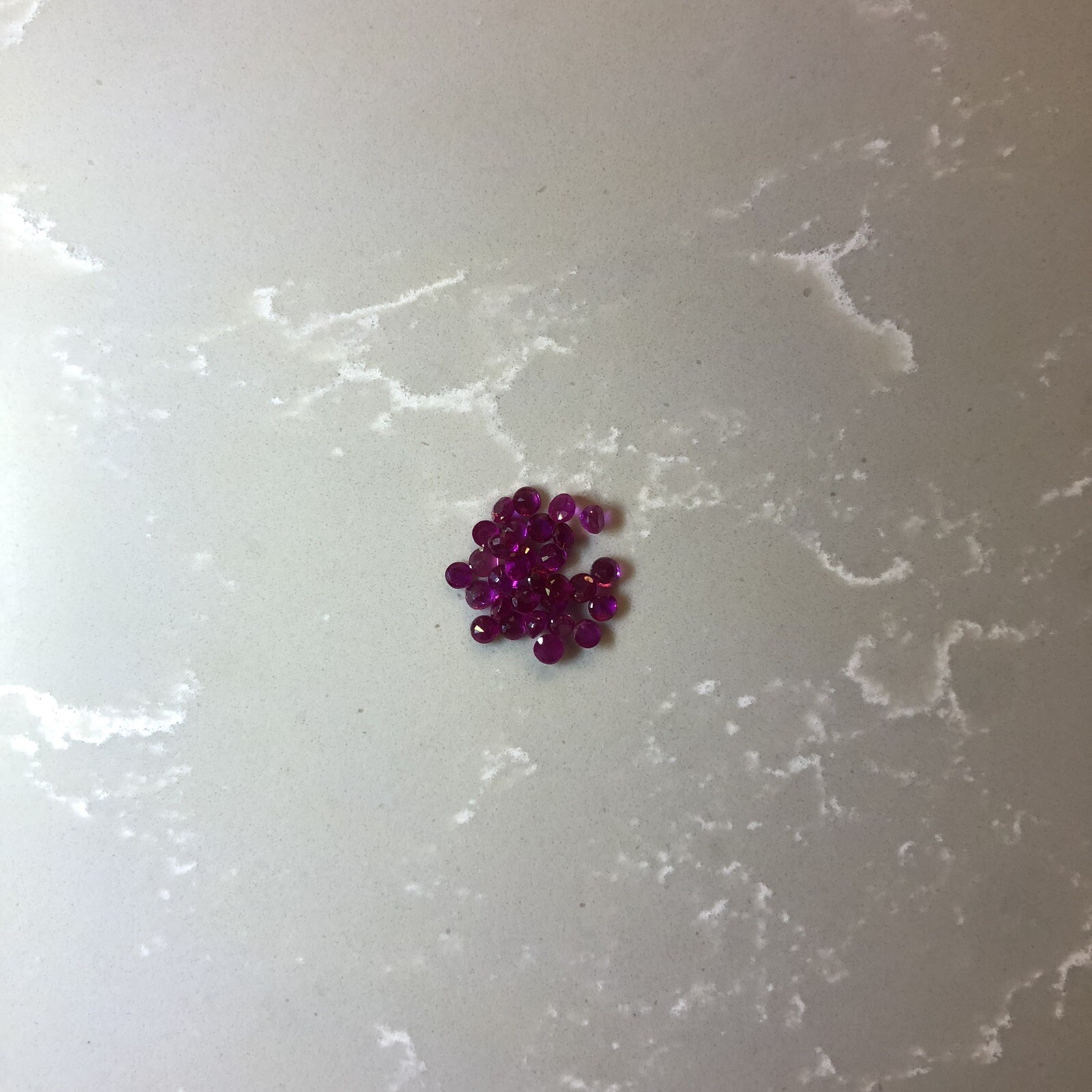 100% Natural Round Burmese Ruby 2mm (0.03 ct)