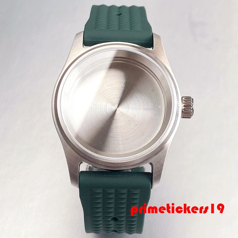 36/39mm Pilot Watch Case+Band Fit NH35 NH36 NH34 ETA2824 PT5000 Miyota8215 821A