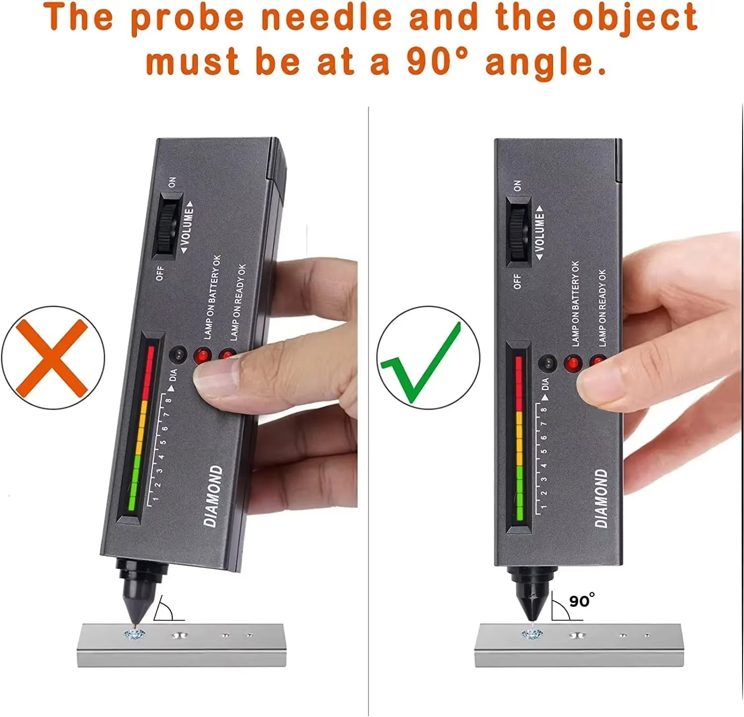 High Accuracy Gold Silver Test Kit Diamond Tester Precious Metal Testing Kit
